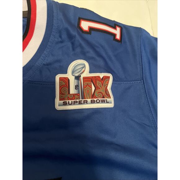 Buffalo Bills Nike NFL On Field Jersey #17 Josh Allen Player Size L. SUPER BOWL - Picture 4 of 8